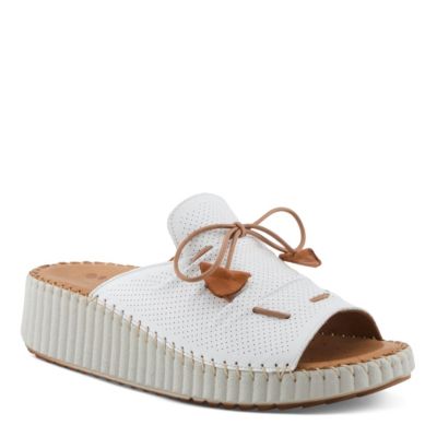 Nevelle Women's Slides with Elastic Laces
