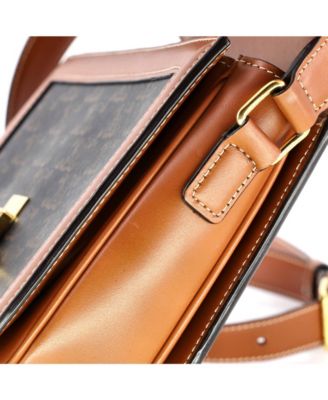 Medium Triomphe Shoulder Bag Triomphe Coated Canvas