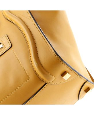 Micro Bicolor Luggage Bag Leather