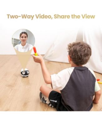 EBO Air 2S Smart Companion Robot with 2.5K Camera, Two-Way Audio & Night Vision