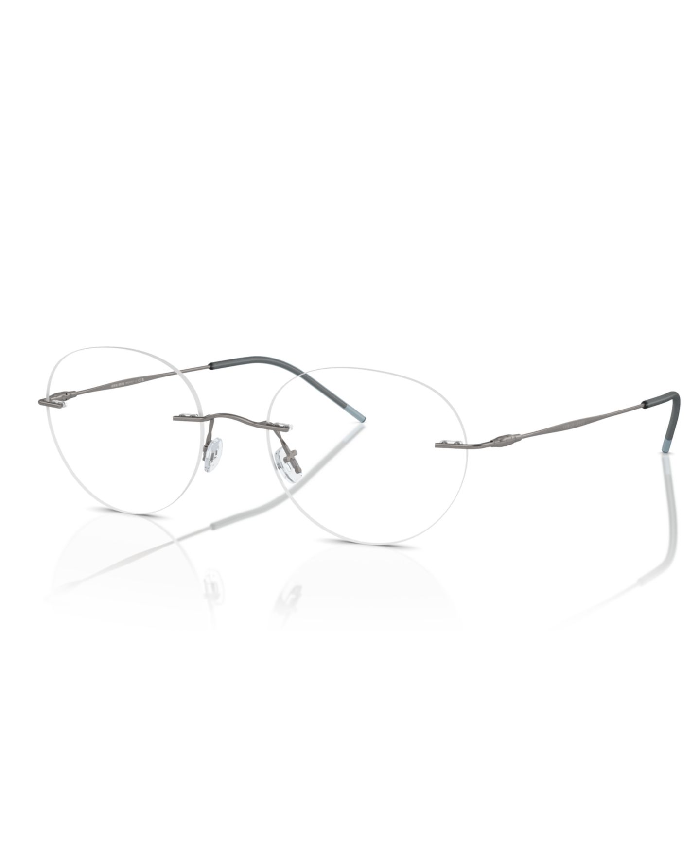 Мужские очки Giorgio Armani Man Panthos Metal AR5147 Eyeglasses, цвет: Графитовый — фото 1