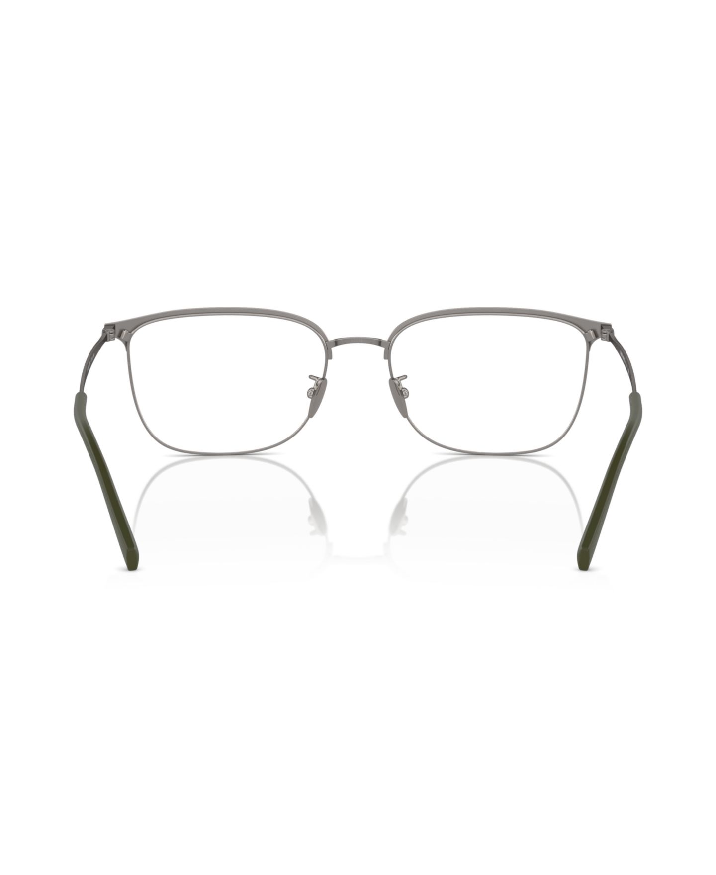 Мужские очки Giorgio Armani Man Rectangle Metal AR5143 Eyeglasses, цвет: Графитовый — фото 2