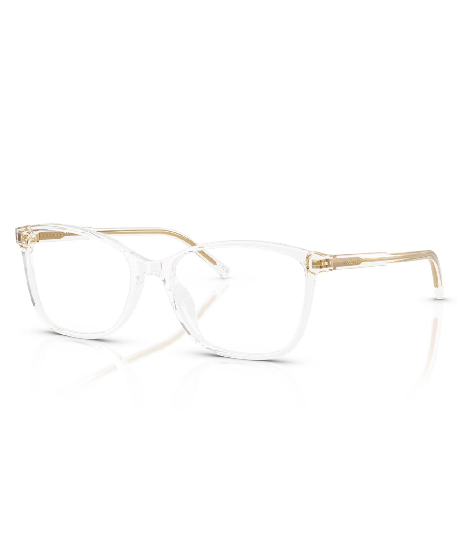 Woman Rectangle Plastic DG3424 Eyeglasses
