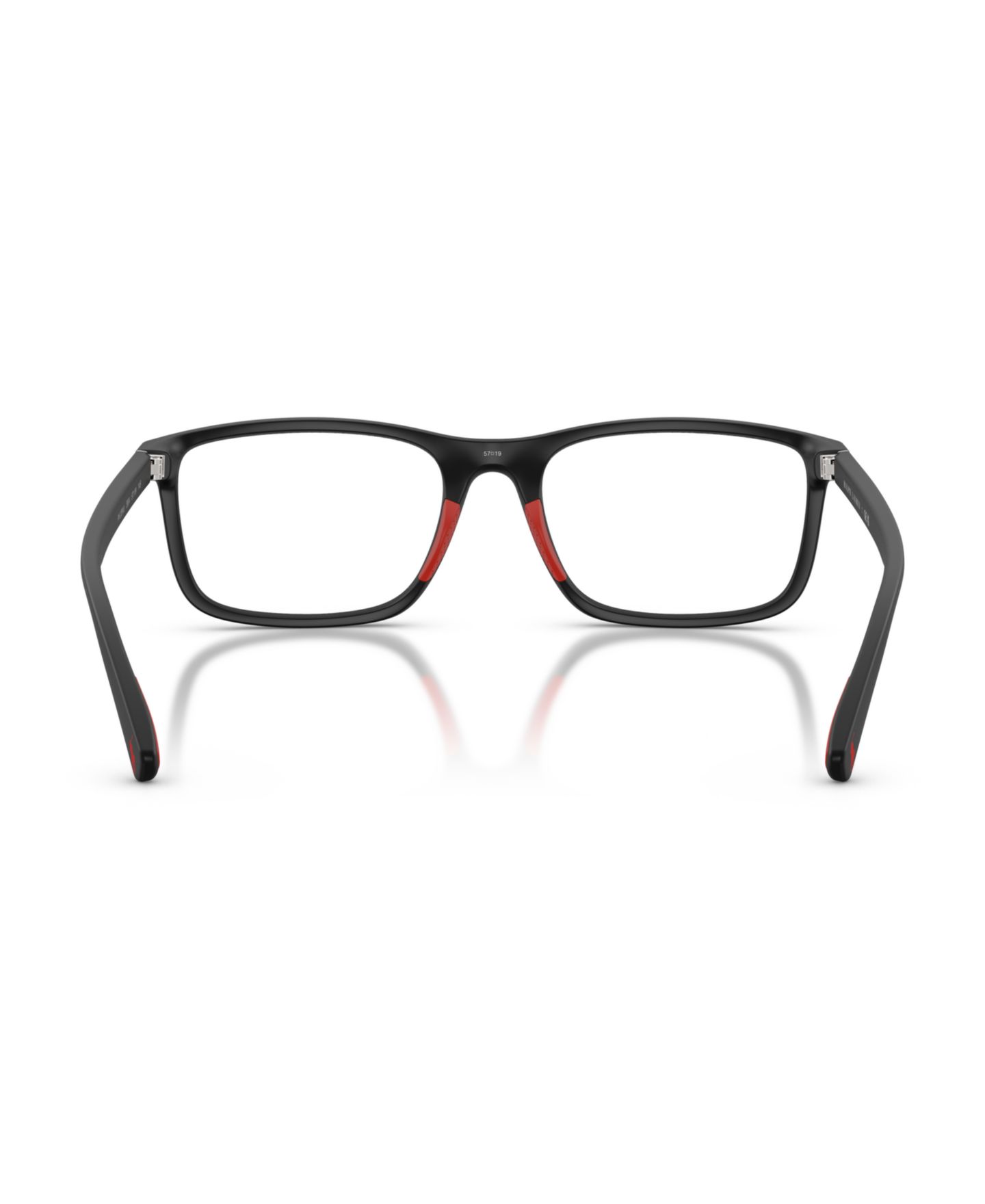 Мужские очки Polo Ralph Lauren Man Rectangle Plastic PH2291U Eyeglasses, цвет: Матовый чёрный — фото 3