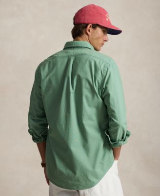 Men's Long-Sleeve Oxford Shirt