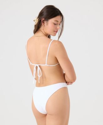 Juniors' Haliewa Built-Up Triangle Bikini Top