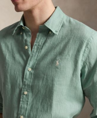 Men's Classic-Fit Linen Shirt	