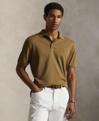 Men's Classic-Fit Soft Cotton Polo Shirt