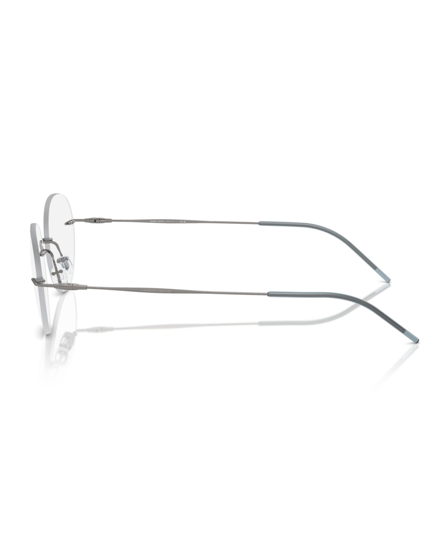 Мужские очки Giorgio Armani Man Panthos Metal AR5147 Eyeglasses, цвет: Графитовый — фото 5