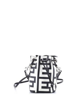 Mini x Marc Jacobs Mon Tresor Bucket Bag Printed Leather