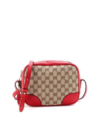 Mini Bree Disco Crossbody Bag GG Canvas with Leather