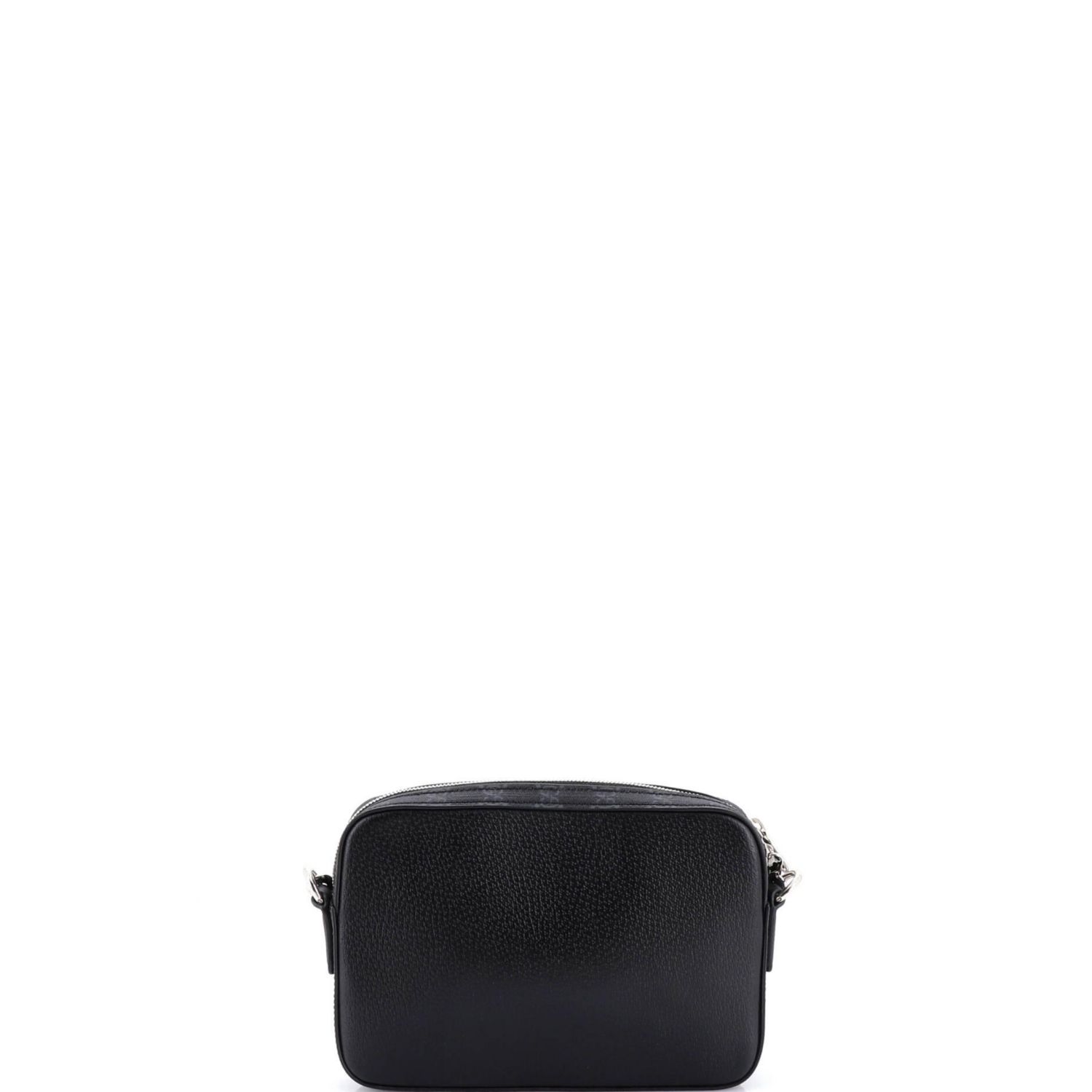 Small Crossbody Camera Bag Leather and GG Coated Canvas