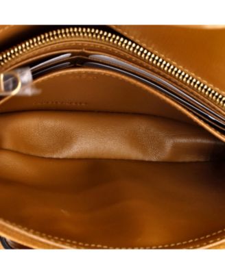 Mini Horsebit 1955 Shoulder Bag Suede with Shearling