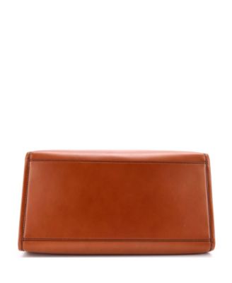 Large Sunshine Shopper Tote Leather