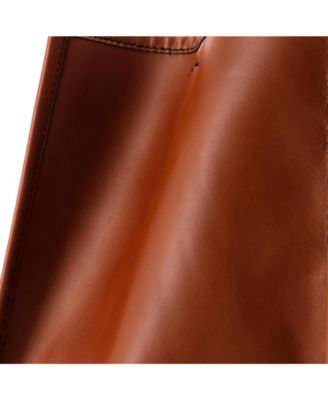 Large Sunshine Shopper Tote Leather