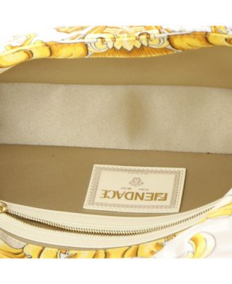 Medium x Versace Fendace Baguette NM Bag Quilted Printed Silk