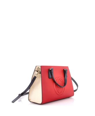 Medium Soho Convertible Top Handle Satchel Leather