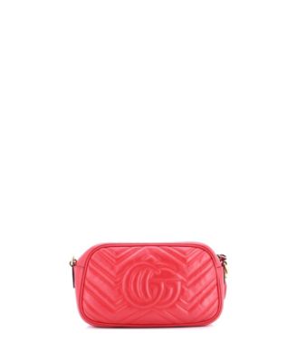 Small GG Marmont Shoulder Bag Matelasse Leather