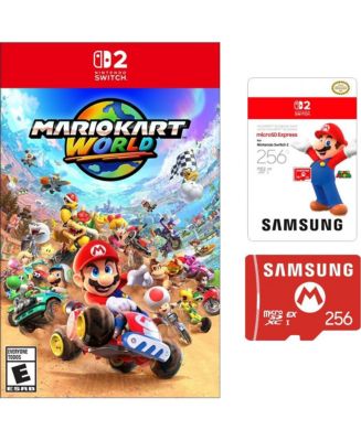 Nintendo Switch2 マリオカート+microSD 256GB Nintendo Mario Kart World - Nintendo Switch 2 - Samsung microSD