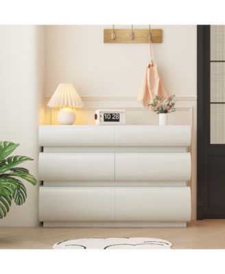 Traditional 5 Drawer Dresser Finish Sturdy Construction for Bedroom Living Room Storage