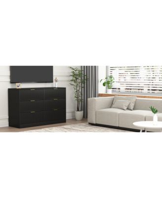 5 Drawer Elegant Dresser Organizer Cabinet for Nursery Home Furniture With Spacious Drawers Easy Assembly Durable