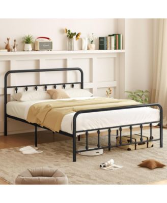 Bed Frame with Headboard and Under Bed Storage