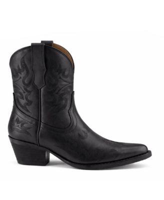 Women's Western Leather Booties