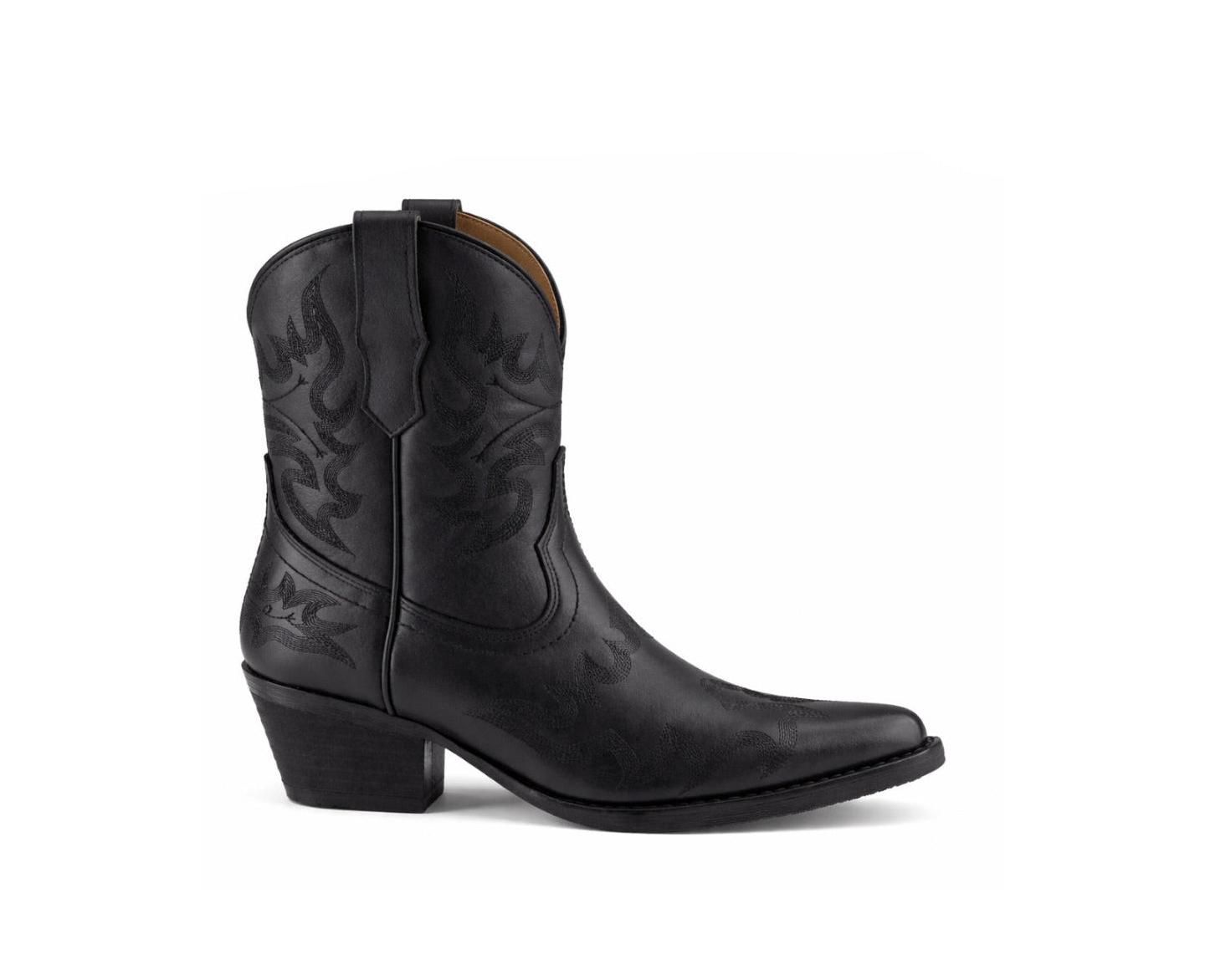 Женские ботинки Forastero Western Leather Booties, цвет: Чёрный — фото 2