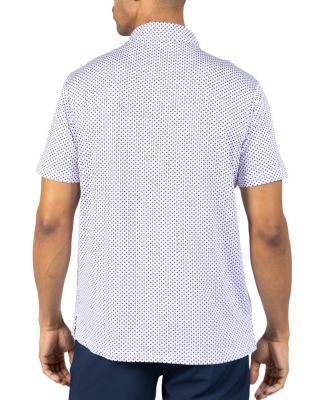 Men's Stars Printed Performance Polo