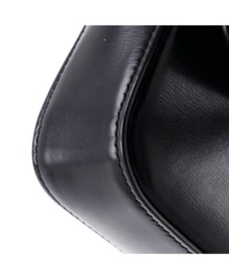 Small Triomphe Chain Shoulder Bag Leather