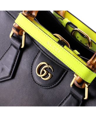 Small Diana NM Bamboo Handle Tote Leather