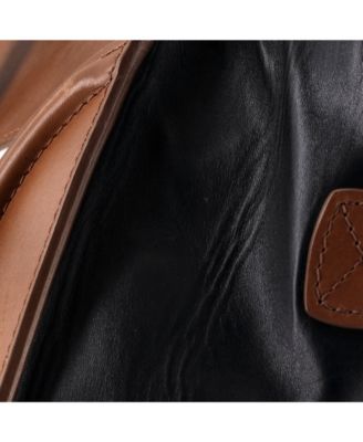 Micro Tricolor Luggage Bag Leather