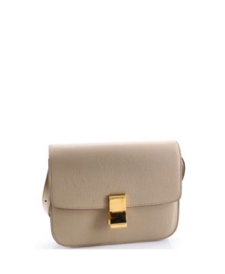 Medium Classic Box Bag Grainy Leather