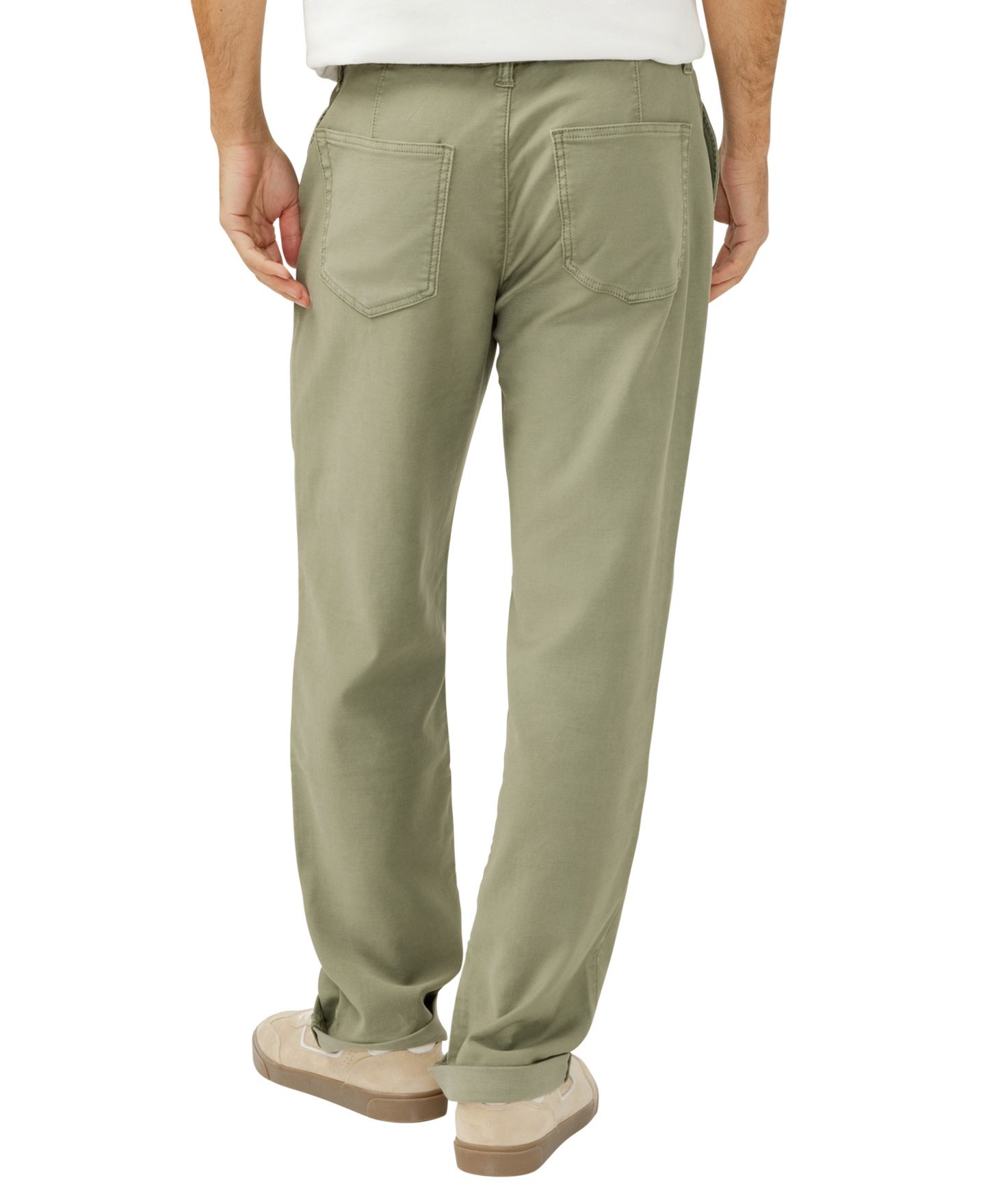 Мужские джинсы Silver Jeans Co. Regular-Fit, цвет: Пальмовый зелёный — фото 4