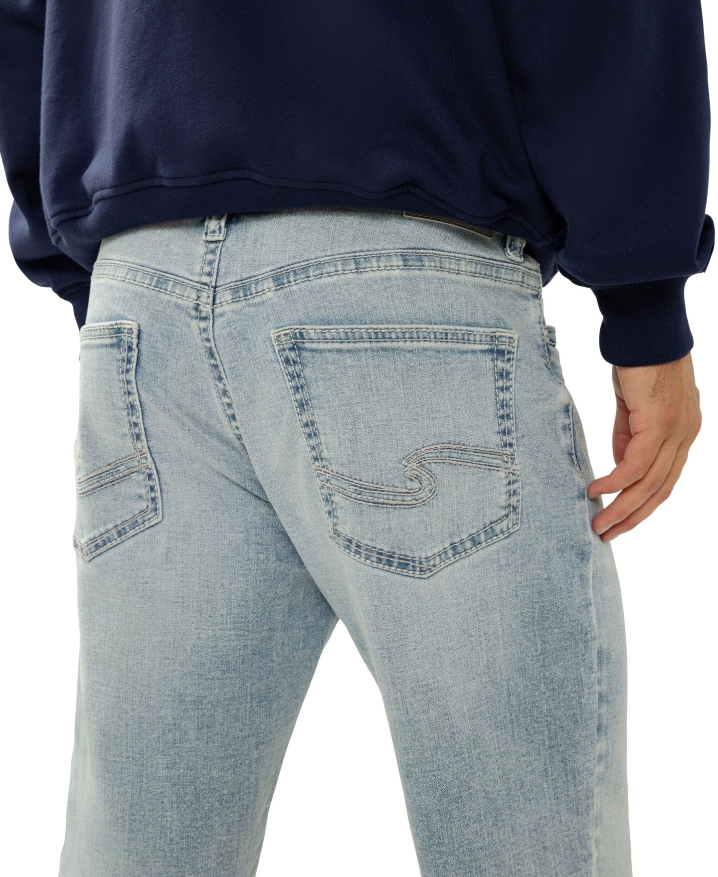 Мужские шорты Silver Jeans Co. Gordie Denim Shorts, цвет: Cabo — фото 3
