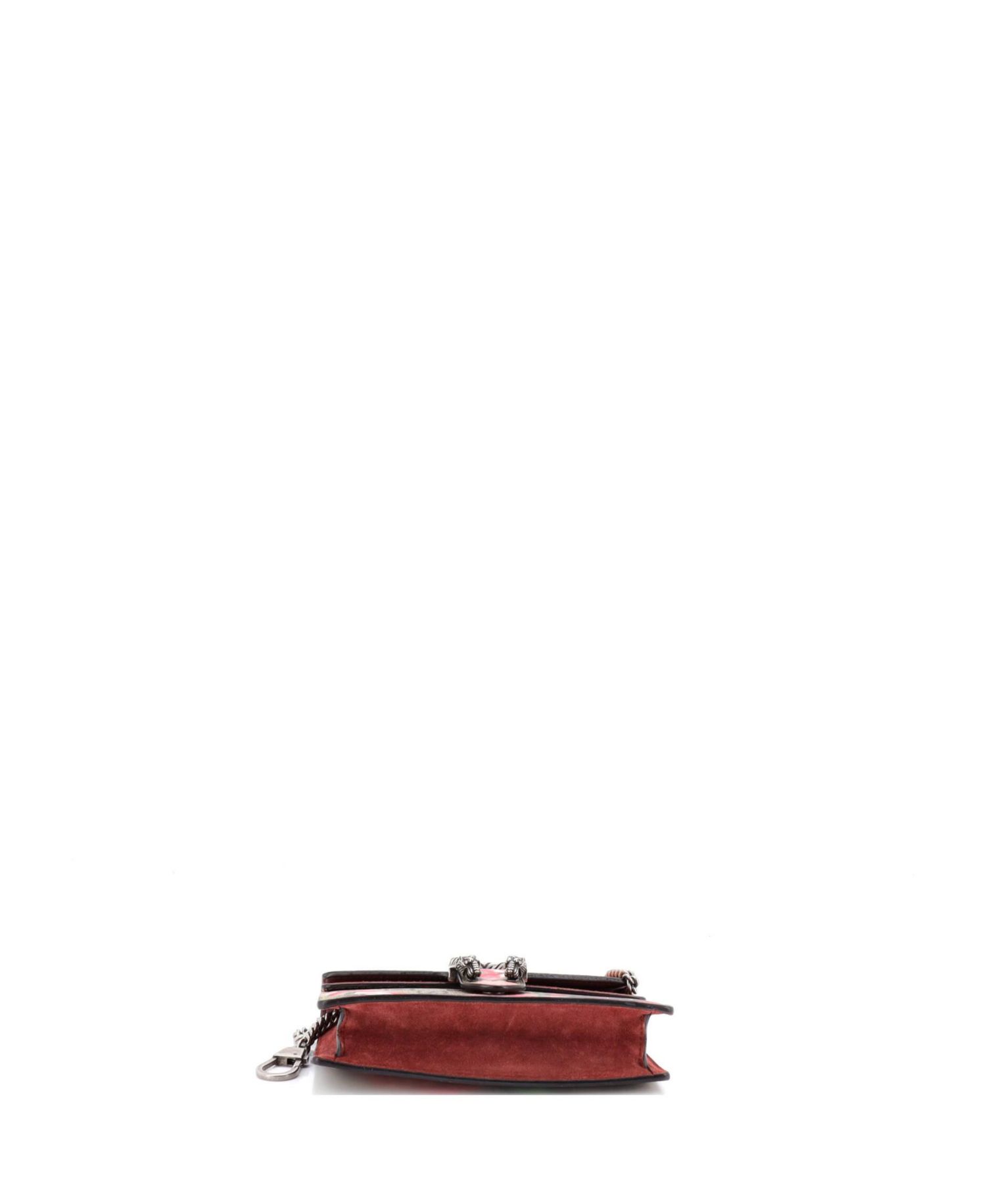 Super Mini Dionysus Bag Blooms Print GG Coated Canvas