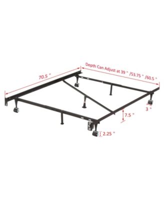 Steel Bed Frame (Cross Support)