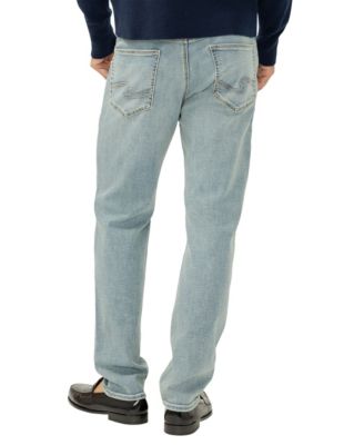 Men's Eddie Relaxed-Fit Slim Straight-Leg Luxe Heritage Jeans