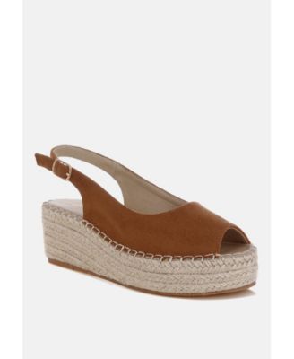 Women's Georna Peep Toe Espadrille Wedges