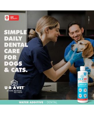 Dental Care Water Additive for Dogs & Cats – Odorless & Tasteless Oral Health Solution (16 fl oz / 473 ml)