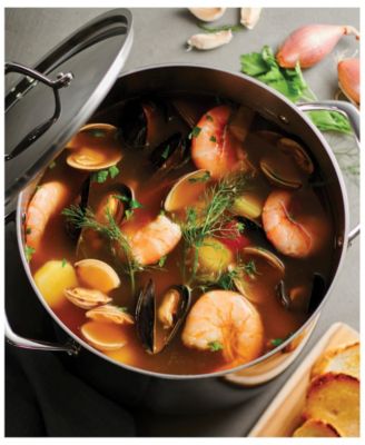 Signature 8-Quart Tri-Ply Clad Stainless Steel Stock Pot with Lid