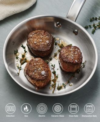 Tempo Tri-Ply Base Stainless Steel 8" Small Frying Pan