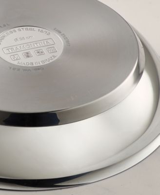 Tri-Ply Stainless Steel 10" Nonstick Frypan