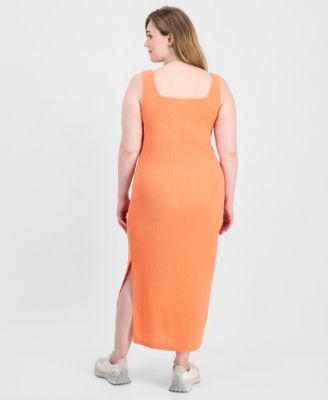 macy's orange dress NWT Macys burnt orange flowy dress Macy's