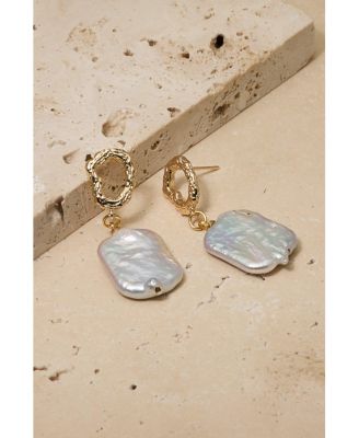 Gemma Pearl Drop Earrings