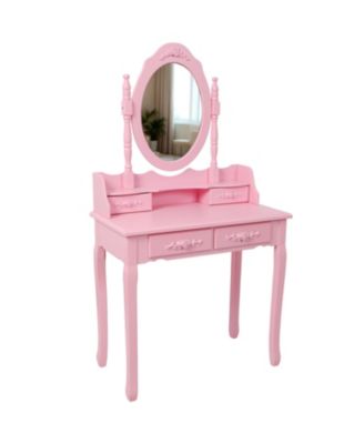 Stylish Coffee Table with 2 Drawers Finish Modern Living Room Center Table with Storage