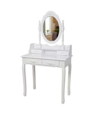 Versatile White Nightstand with Storage Space Modern Bedroom Furniture Bedside End Table