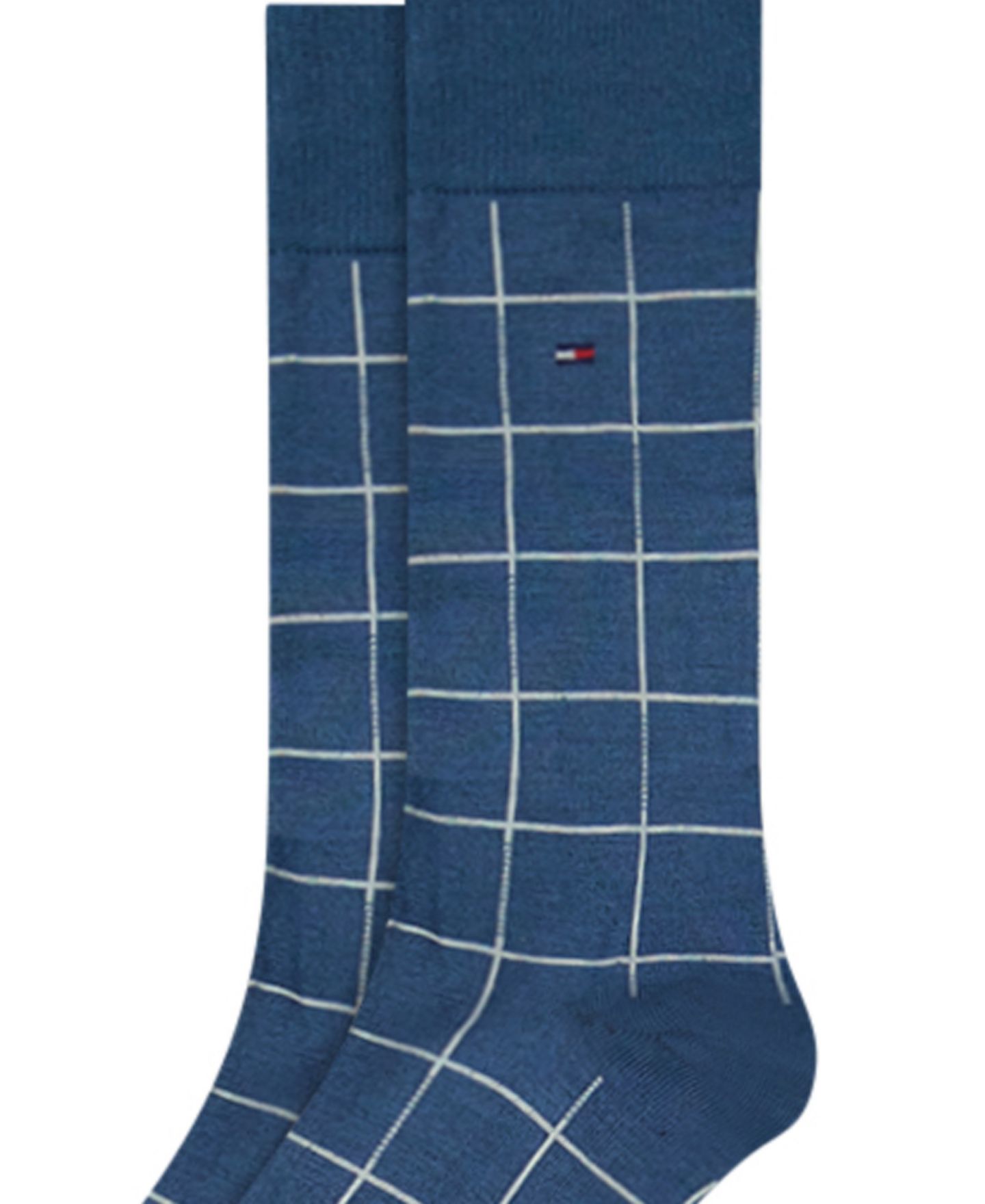 Носки Patterned для мужчин, средней высоты, 5 шт. — Tommy Hilfiger, цвет: Синий разноцветный — фото 7