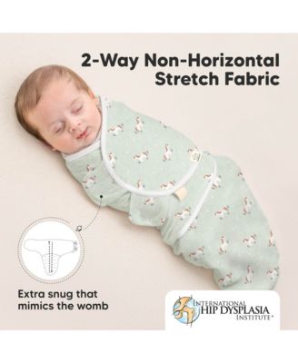 3pk Soothe Baby Swaddle, Organic Baby Swaddle Sleep Sacks, Newborn, Infant Swaddle Sack