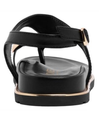 Women's Neetasha Top Loop Footbed Flat Sandals